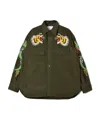 Readymade Dragon Print Shirt In Green