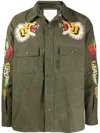 Readymade Embroidered Shirt Jacket