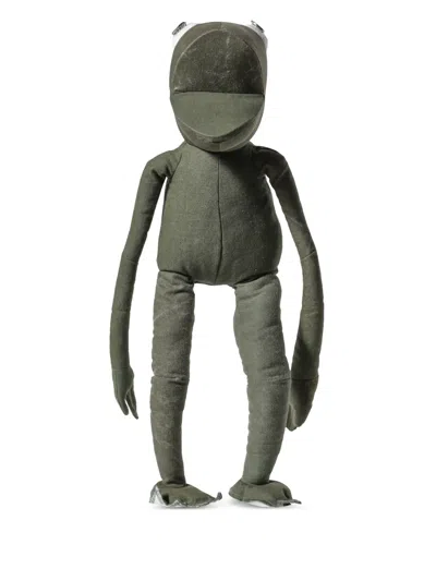 Readymade Frog Stuffed Toy In Green