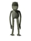 Readymade Frogman Figurine In Green