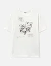 Readymade Hand Drawing Tee In Multi