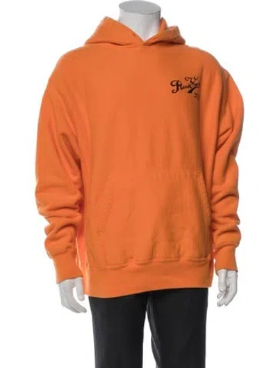 Pre-owned Readymade Logo Crew Neck Hoodie In Orange