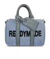 Readymade Logo Denim Handbag In Blue
