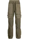 READYMADE LOGO-EMBROIDERED CARGO TRACK PANTS