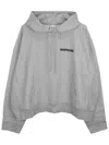 Readymade Logo-embroidered Hoodie In Grey