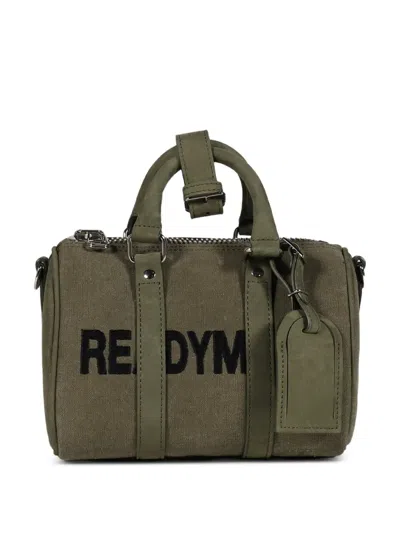 Readymade Logo-lettering Tote Bag In Green
