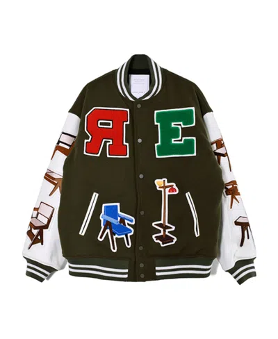 Readymade Patch-detail Bomber Jacket In Black