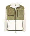 Readymade Quilted Panelled Jacket In White