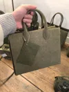 Readymade Small Handbag In Green