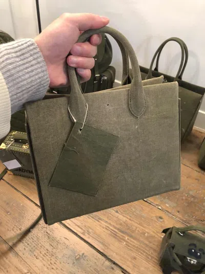 Readymade Small Handbag In Green