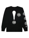 Readymade Target Long-sleeve T-shirt In Black
