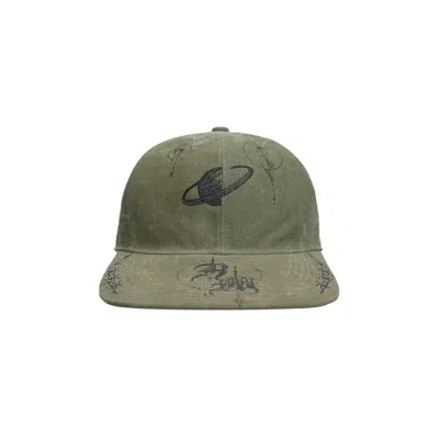 Pre-owned Readymade Tattoo Cap 'khaki' | Green | Men's Size Onesize