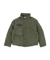 Readymade Vertical Collar Pocket Casual Jacket In Green