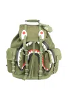 Readymade X A Bathing Ape® Buckled Canvas Backpack In Green