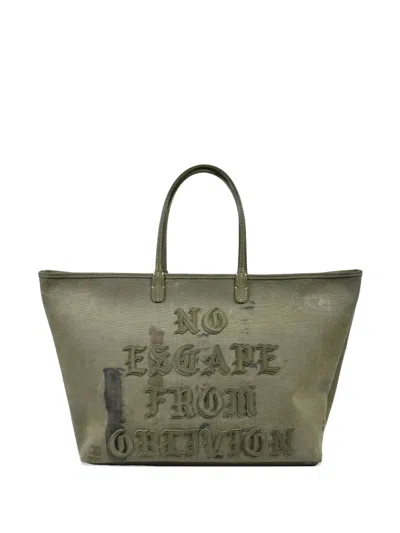 Readymade X Cali Thornhill Dewitt Large Dorothy Tote Bag In Green