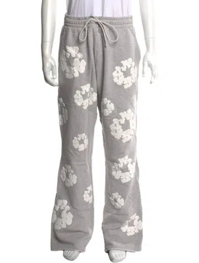 Pre-owned Readymade X Denim Tears Cotton Wreath Sweatpants In Gray