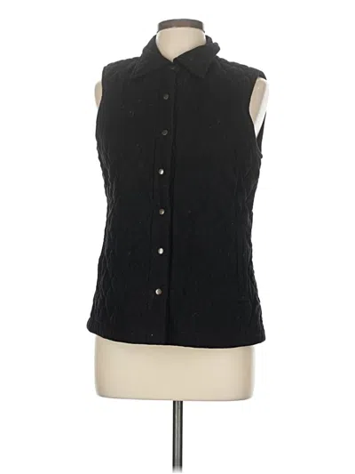 Pre-owned Real Clothes Vest In Black