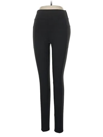 Pre-owned Real Essentials Active Pants In Black