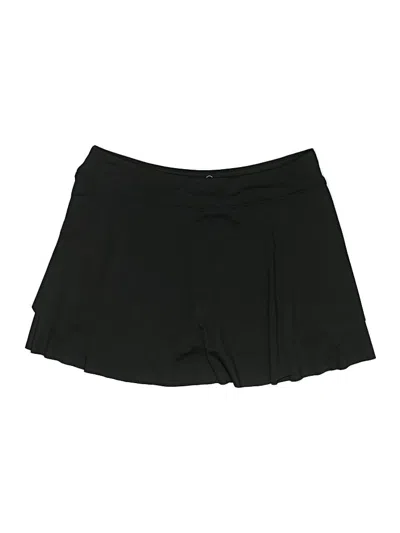 Pre-owned Real Essentials Active Skort In Black