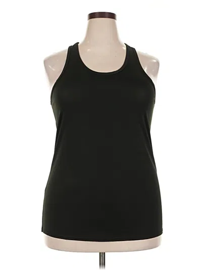 Pre-owned Real Essentials Active Tank Top In Black