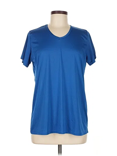 Pre-owned Real Essentials Active T-shirt In Blue