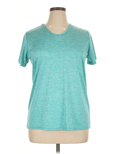 Pre-owned Real Essentials Active T-shirt In Blue