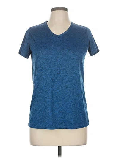 Pre-owned Real Essentials Active T-shirt In Blue