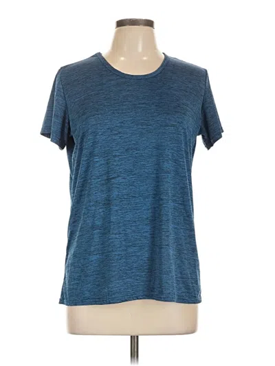 Pre-owned Real Essentials Active T-shirt In Blue