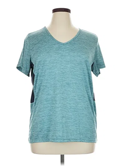 Pre-owned Real Essentials Active T-shirt In Blue