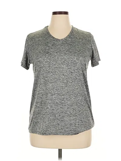 Pre-owned Real Essentials Active T-shirt In Gray