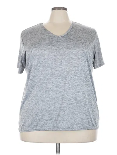 Pre-owned Real Essentials Active T-shirt In Gray