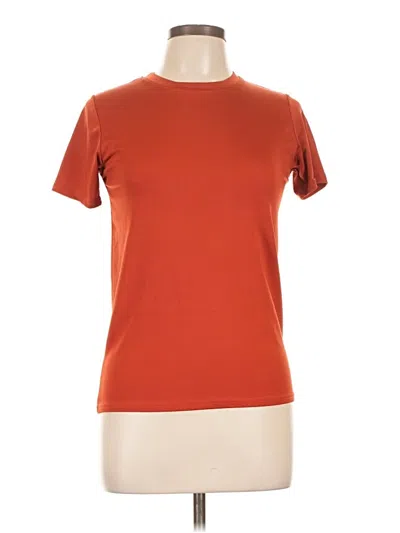 Pre-owned Real Essentials Active T-shirt In Orange