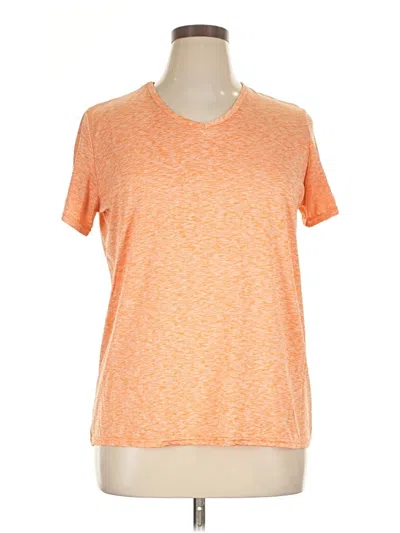 Pre-owned Real Essentials Active T-shirt In Orange