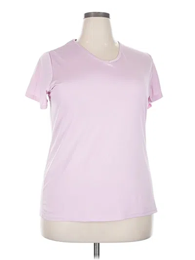 Pre-owned Real Essentials Active T-shirt In Pink