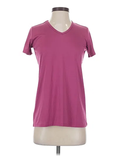 Pre-owned Real Essentials Active T-shirt In Purple