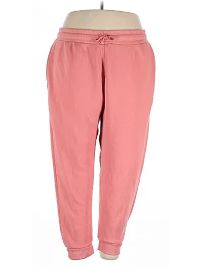 Pre-owned Real Essentials Casual Pants In Pink