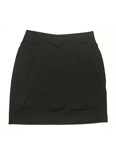 Pre-owned Real Essentials Casual Skirt In Black