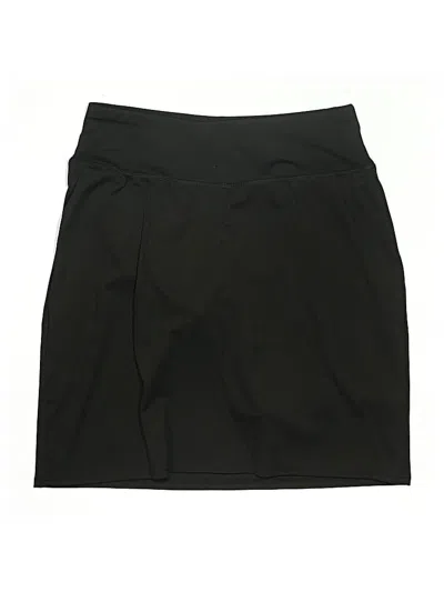 Pre-owned Real Essentials Casual Skirt In Black