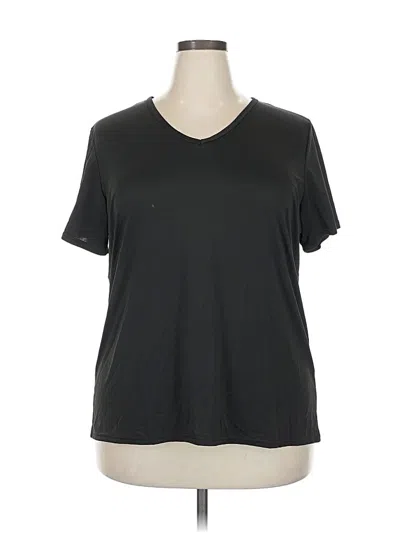 Pre-owned Real Essentials Short Sleeve T-shirt In Black