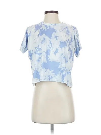 Pre-owned Real Essentials Short Sleeve T-shirt In Blue