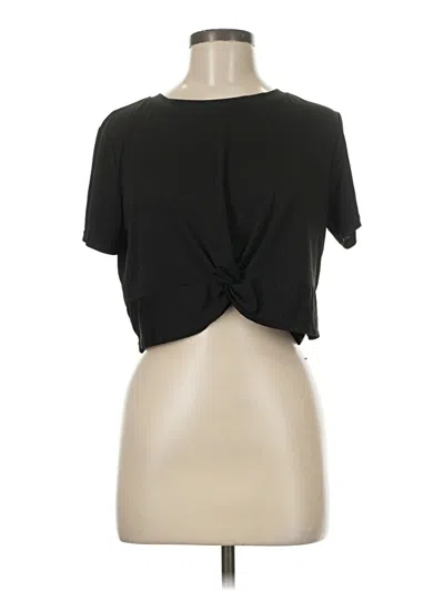 Pre-owned Real Essentials Short Sleeve T-shirt In Black