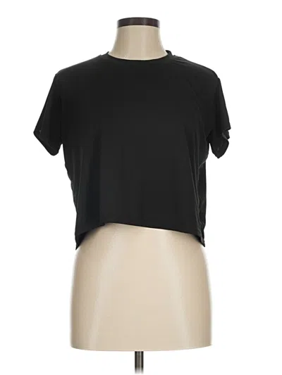 Pre-owned Real Essentials Short Sleeve T-shirt In Black
