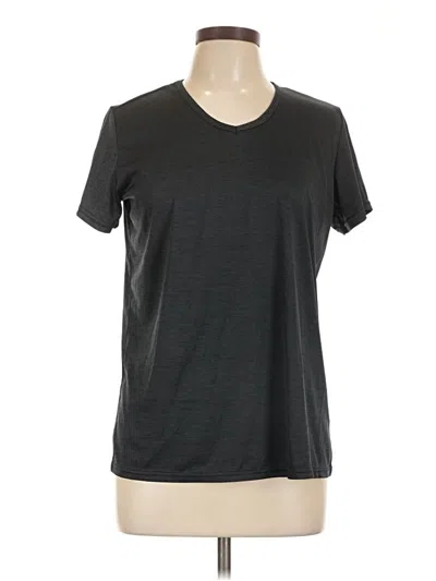 Pre-owned Real Essentials Short Sleeve T-shirt In Gray