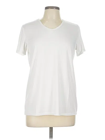 Pre-owned Real Essentials Short Sleeve T-shirt In White