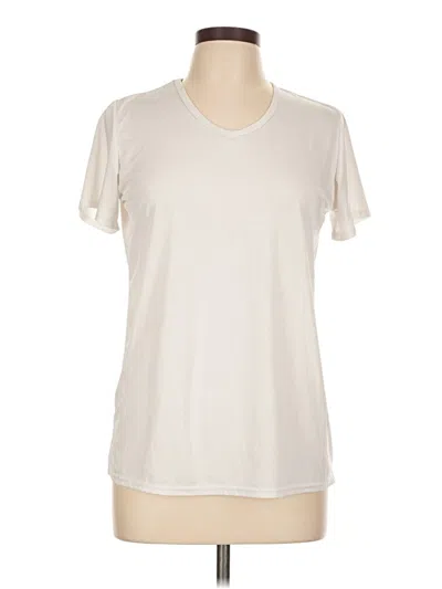 Pre-owned Real Essentials Short Sleeve T-shirt In White