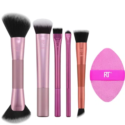Real Techniques Big Blends Energy Brush & Puff Set