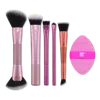 Real Techniques Big Blends Energy Brush + Dual-sided Puff Set