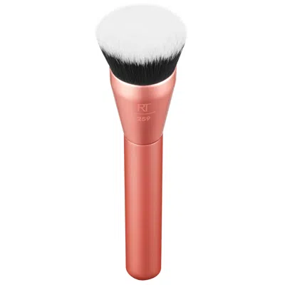 Real Techniques Glow Round Base Makeup Brush In White