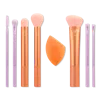 Real Techniques Level Up Makeup Brush + Blending Sponge Set