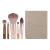 Real Techniques New Nudes 2.0 On-the-glow Mini Brush Set + Mirrored Compact